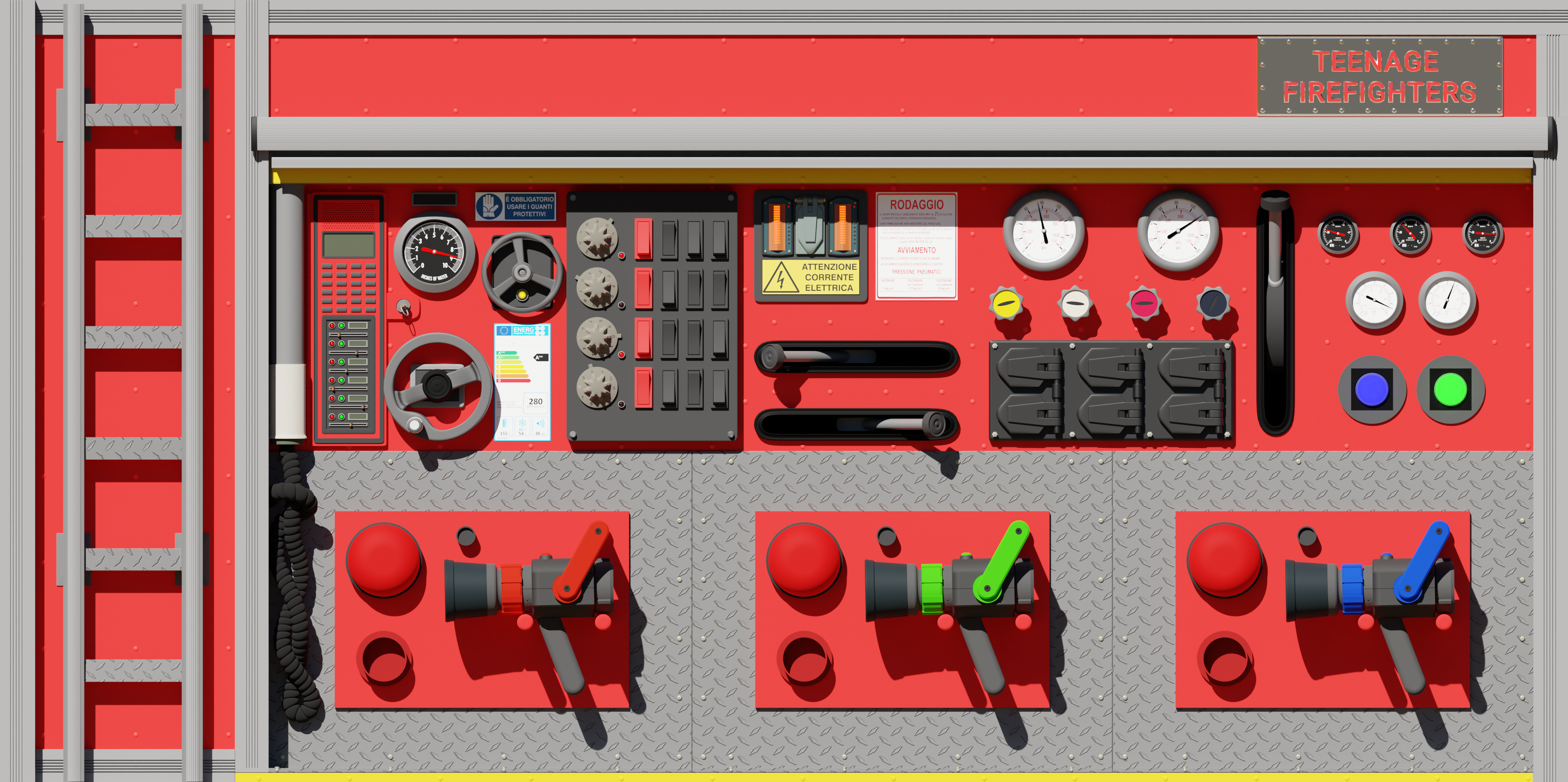 Teenage Firefighters process — Giulio Ammendola